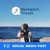 Jの背包旅行 Social Media Post