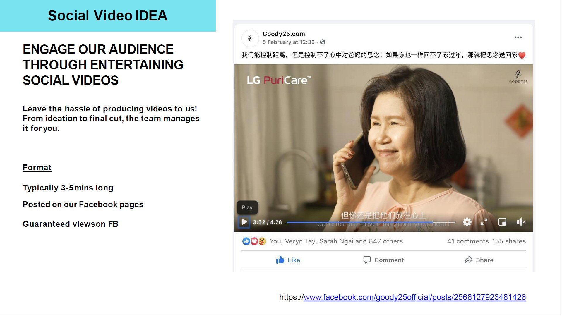 iMedia Social Video Idea