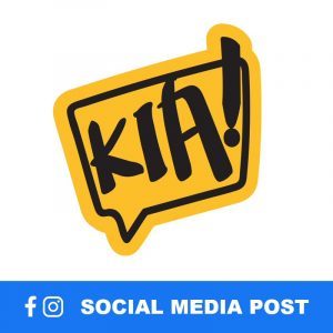 Kia！一起吃喝玩乐吧！Social Media Post